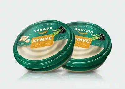 Изготовление этикеток на хумус