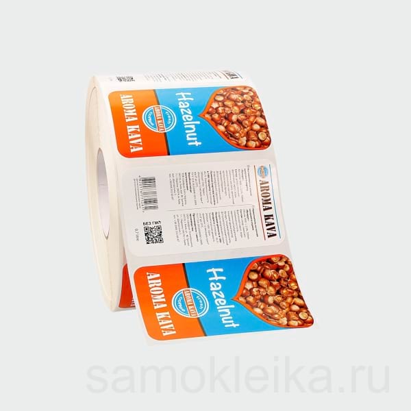 Печать этикеток в рулонах