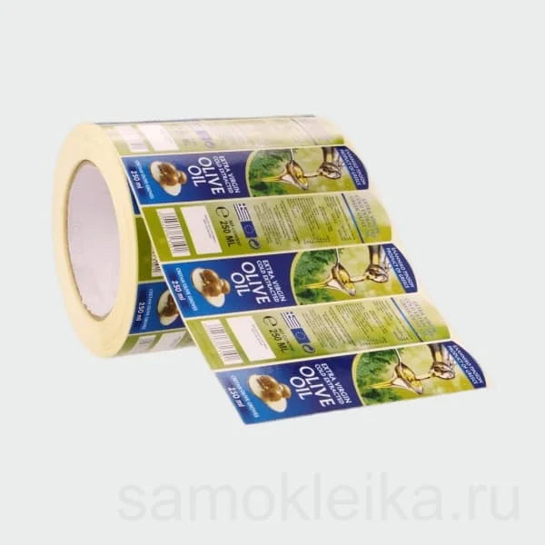 Этикетки из пленки